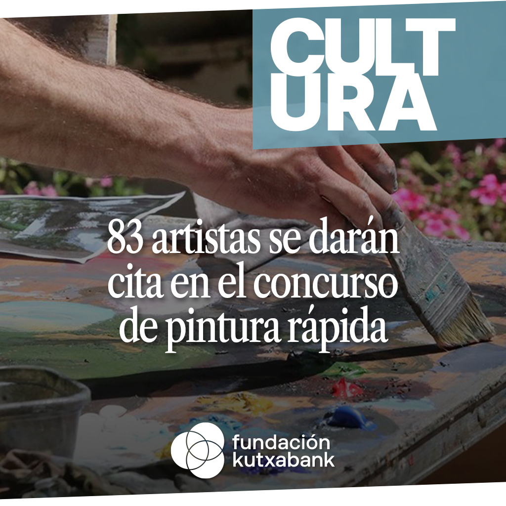 83 participantes se darán cita en el concurso de pintura rápida