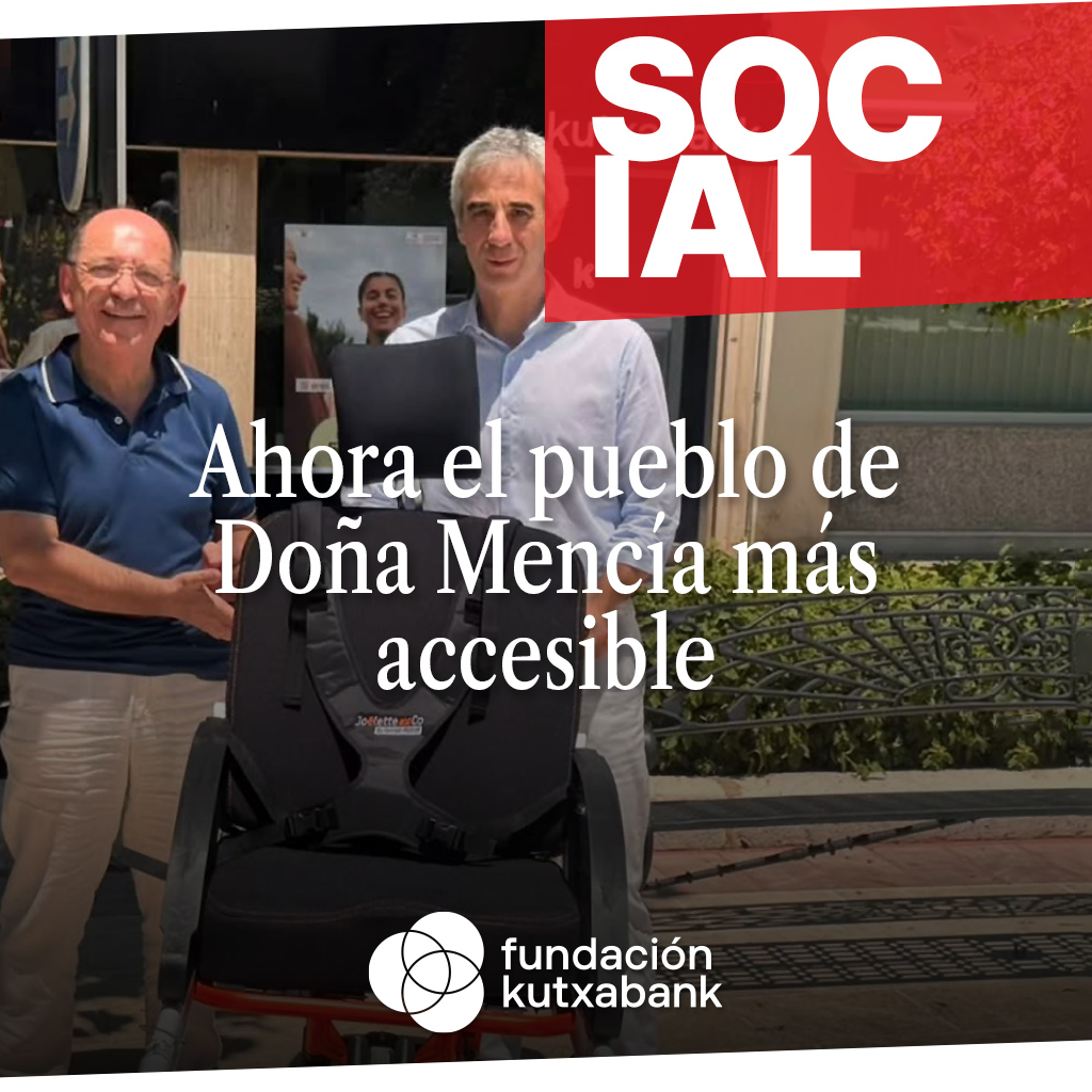 La silla Joëlette permitirá disfrutar de los senderos de Doña Mencía