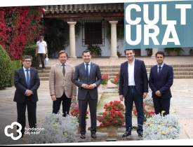 Juan María Moreno visita el Palacio de Viana